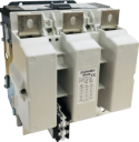 GHISALBA CONTACTOR 550A 315kW (AC3) 3 POLE + 2NO/2NC AUX - COIL 380-415VAC / 345-380VDC