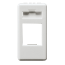 GEWISS SYSTEM, EMPTY ENCL FOR RJ45 DATA SOCKET TYPE AMP UTP 1 MODULE