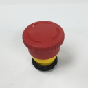 TER MIKE/VICTOR MUSHROOM PUSHBUTTON - E/STOP RED LATCHING DIA 40mm