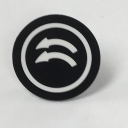 TER MIKE/VICTOR DISC INSERT - BLACK WITH 2x LEFT ROTATE ARROWS