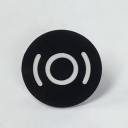 TER MIKE/VICTOR DISC INSERT - BLACK WITH BRAKE SYMBOL