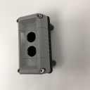 TER VICTOR CONTROL STN GREY 2 HOLES - EMPTY BODY