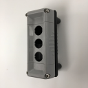 TER VICTOR CONTROL STN GREY 3 HOLES - EMPTY BODY