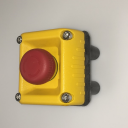 TER VICTOR CONTROL STN YELLOW 1 HOLE - E/STOP 1NC