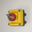 TER VICTOR CONTROL STN YELLOW 1 HOLE - E/STOP KEY RELEASE 1NC