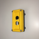 TER VICTOR CONTROL STN YELLOW 2 HOLES - EMPTY BODY