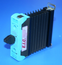 CELDUC CELPAC-2G 1PH SSR w/HEATSINK, RESISTIVE LOADS, 12-280VAC 23A (AC-51), Ctrl 3-32VDC, CONNECTOR