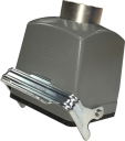 WESTEC 32B CONNECTOR HOOD 1 LEVER TOP ENTRY WITH GASKET 32P+E M40