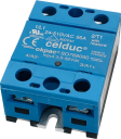 CELDUC OKPAC 1PH SSR, INDUCTIVE LOADS, 24-510VAC 95A (AC-51), 16A (AC-53), Ctrl 3.5-32VDC (RANDOM-CROSS)