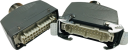 WESTEC COMPLETE SET, 24B 24P+E 16A - STR HOOD TO HOOD CONNECTORS w/GLANDS 2 LEVER, METAL