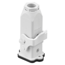 WESTEC COMPLETE SET, SIZE A 3P+E 10A - STR HOOD M20 GLAND, STR BULKHEAD HOUSING 1 LEVER, PLASTIC