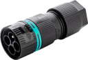 TEEPLUG  MINI-CONNECTOR PLUG 4P 17.5A D6.0 - 13.5MM  IP68