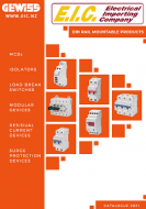 Gewiss - DIN Rail Mountable Products Brochure