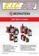 Bernstein Limit Switch EIC Catalogue