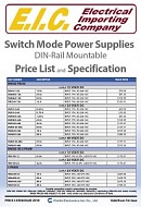 Chinfa Switch Mode Power Supplies - Brochure