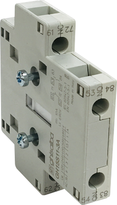 GHISALBA ADD ON CONTACT BLOCK 1NO+1NC, SIDE MOUNT - FOR CONTACTOR GHNN-TT -  Electrical Importing Company Ltd