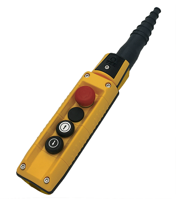 TER MIKE-D MAINS PENDANT - 2x 1-SPEED 2-POLE (UP/DOWN) + E/STOP ...