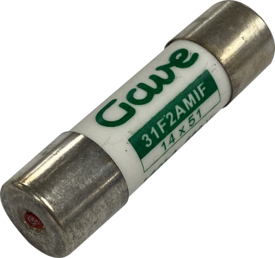 GAVE CYLINDRICAL MOTOR FUSE 14x51 32A aM 500VAC WITH INDICATOR (Sz1 ...