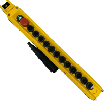 TER MIKE PENDANT 14-WAY: 12x 1-SPEED 1NO BUTTONS + HORN BUTTON 2NO + E ...