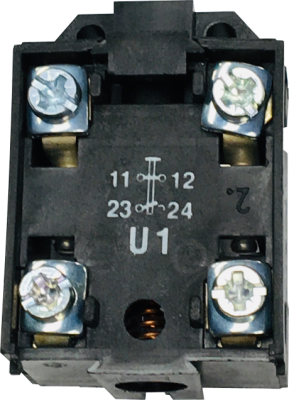BERNSTEIN FOOTSWITCH CONTACT BLOCK 1NO/1NC, SLOW (U1Z BERNSTEIN FOOTSWITCH CONTACT BLOCK 1NO/1NC, SLOW (U1Z