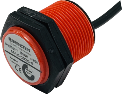 BERNSTEIN CODED MAGNETIC SENSOR PLASTIC M30, NO+NC, 3-14mm SENSING ...