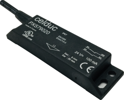CELDUC CODED MAGNETIC SENSOR PLASTIC 88x13x25, NO+NO, 6mm SENSING ...