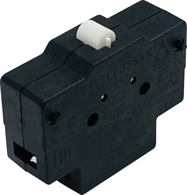 TER CONTACT BLOCK (PRSL0036XX) - 1NO/1NC SNAP ACTION, FOR X
