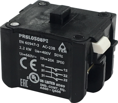 TER CONTACT BLOCK 1NC+1NC+1NC 1-SPEED (FOR NPA & PCP - PRSL0508PI ...